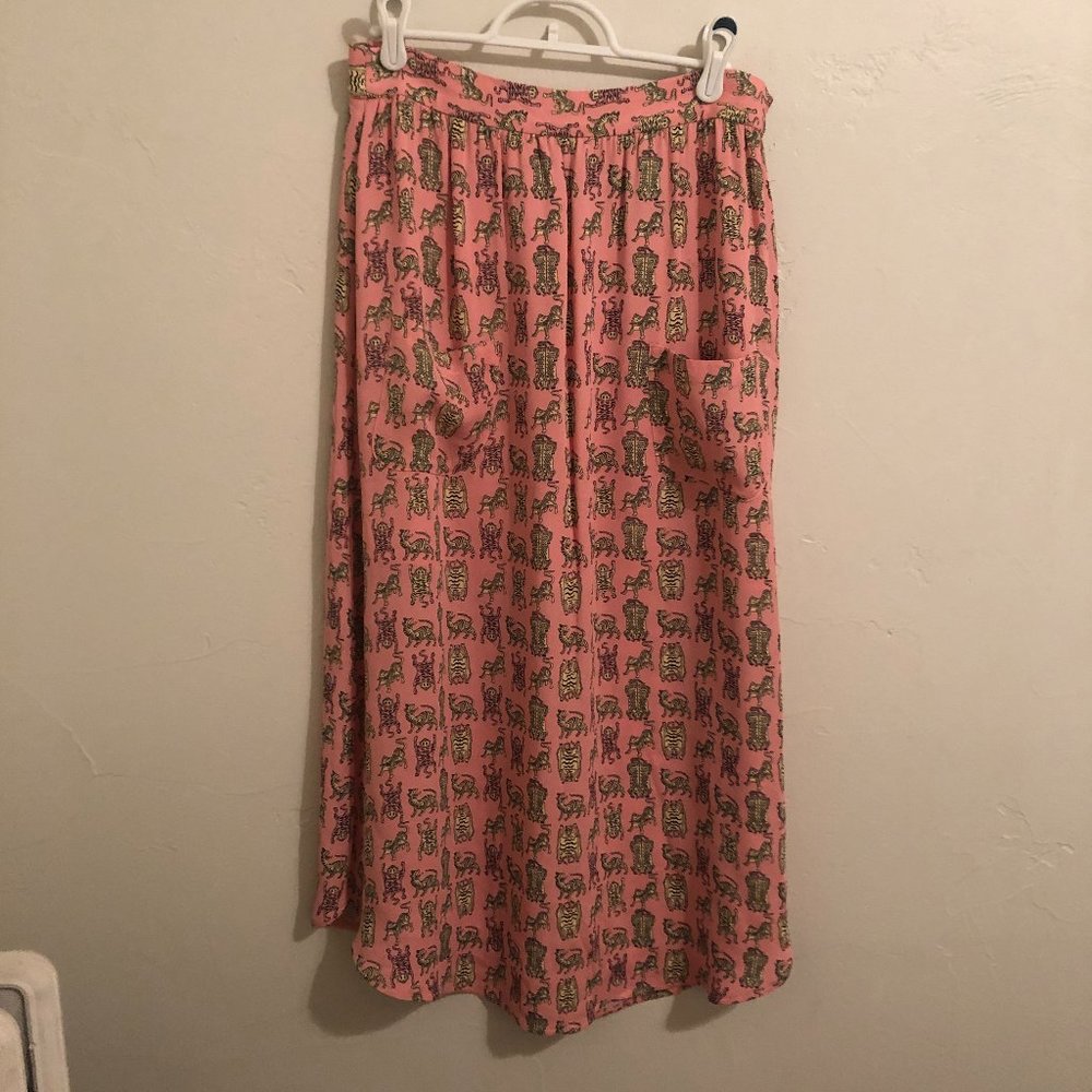 & Other Stories Tiger Skirt